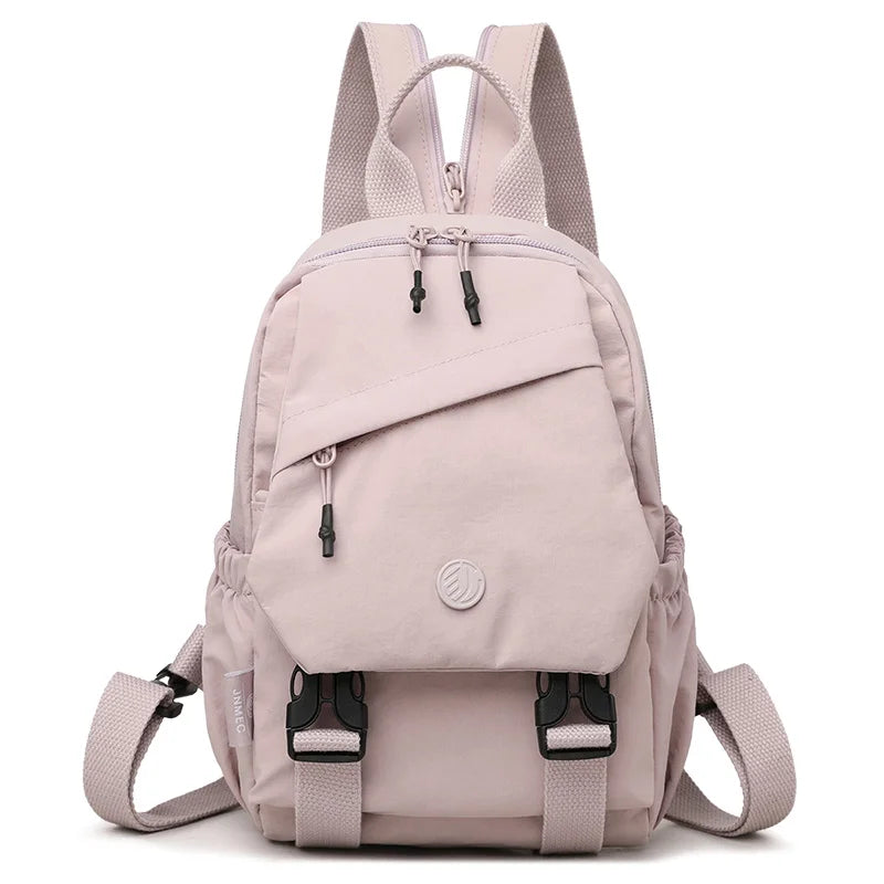 Unisex Lightweight School Backpack | Water-Resistant Nylon Bag