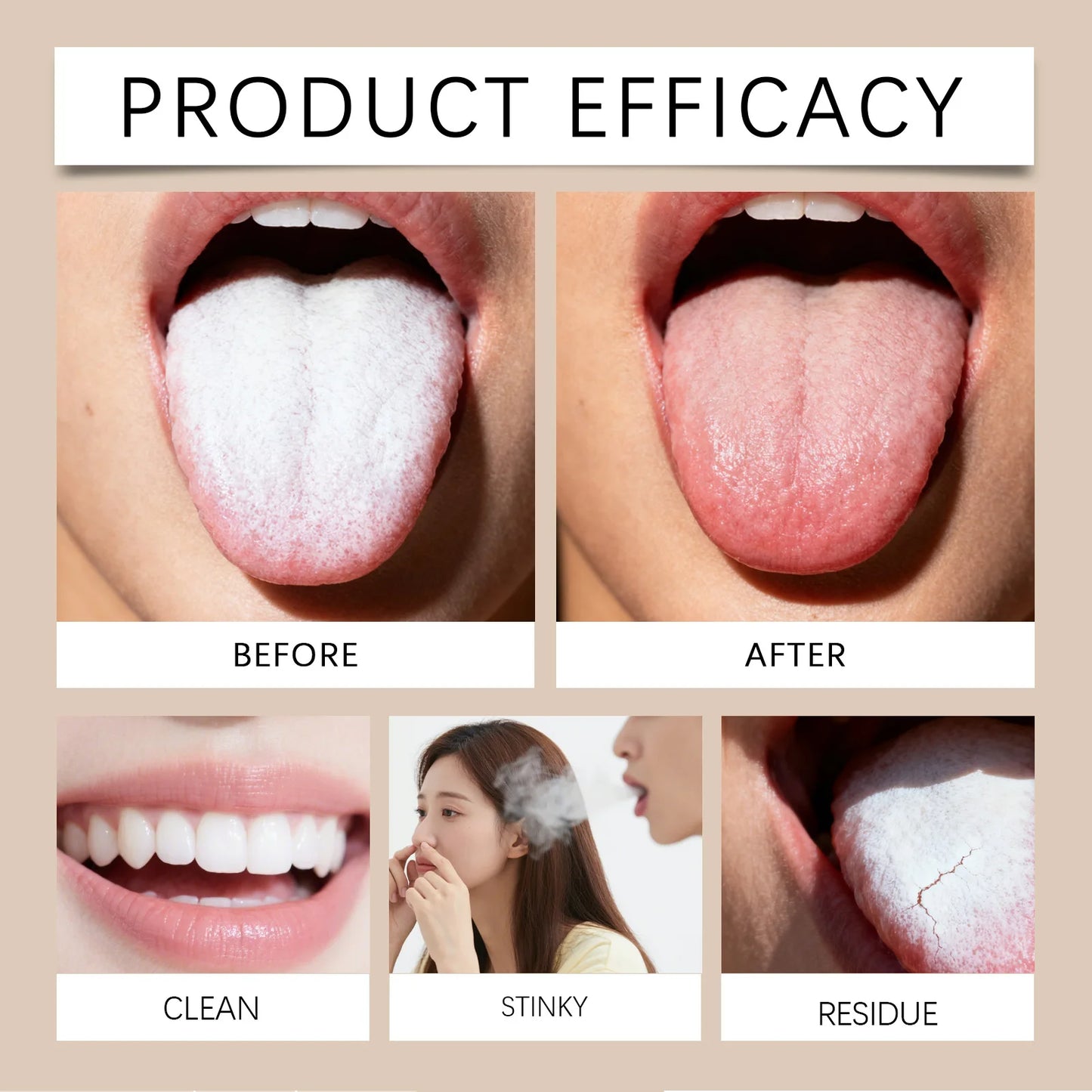 Stainless Steel Tongue Scraper | Freshen Breath & Enhance Oral Care