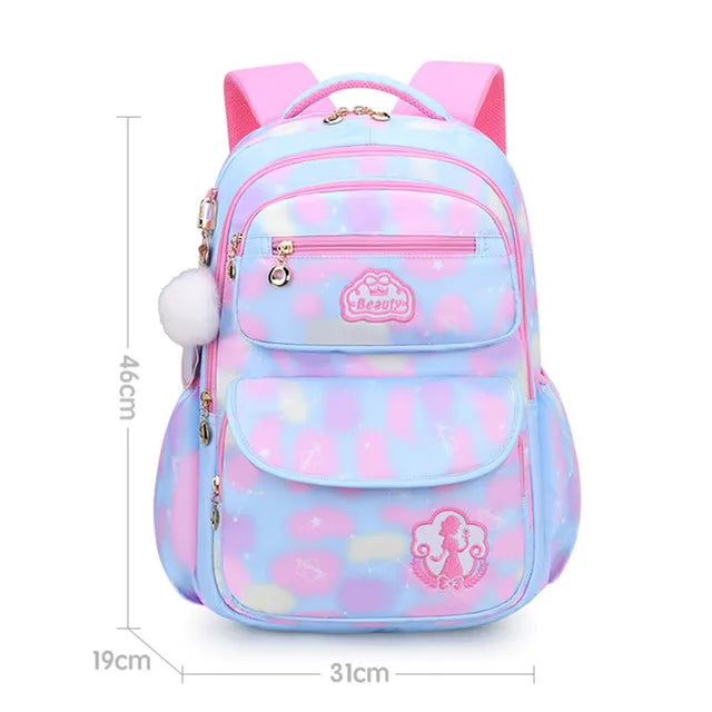 Stylish Pink School Backpack for Girls | Fashion Meets Functionality