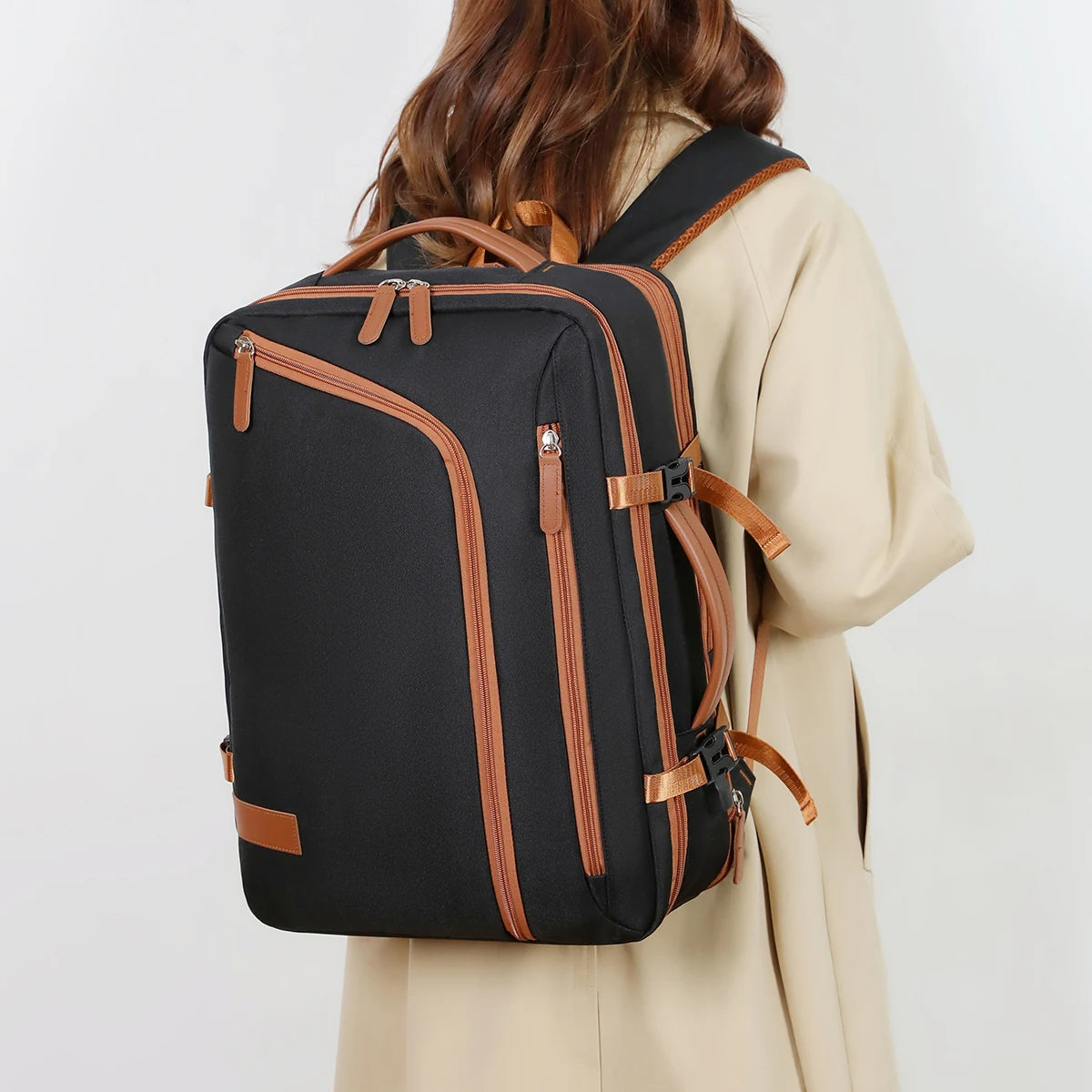 Unisex Simple Business Computer Backpack | Large Capacity Design