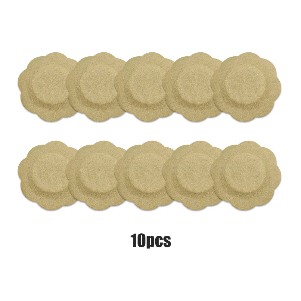 10-50PCS Castor Oil Belly Button Patches | Organic Cotton Self-Adhesive