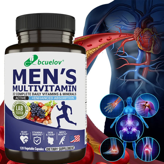 Men’s Complete Multivitamin & Multimineral Supplement | 120 Capsules