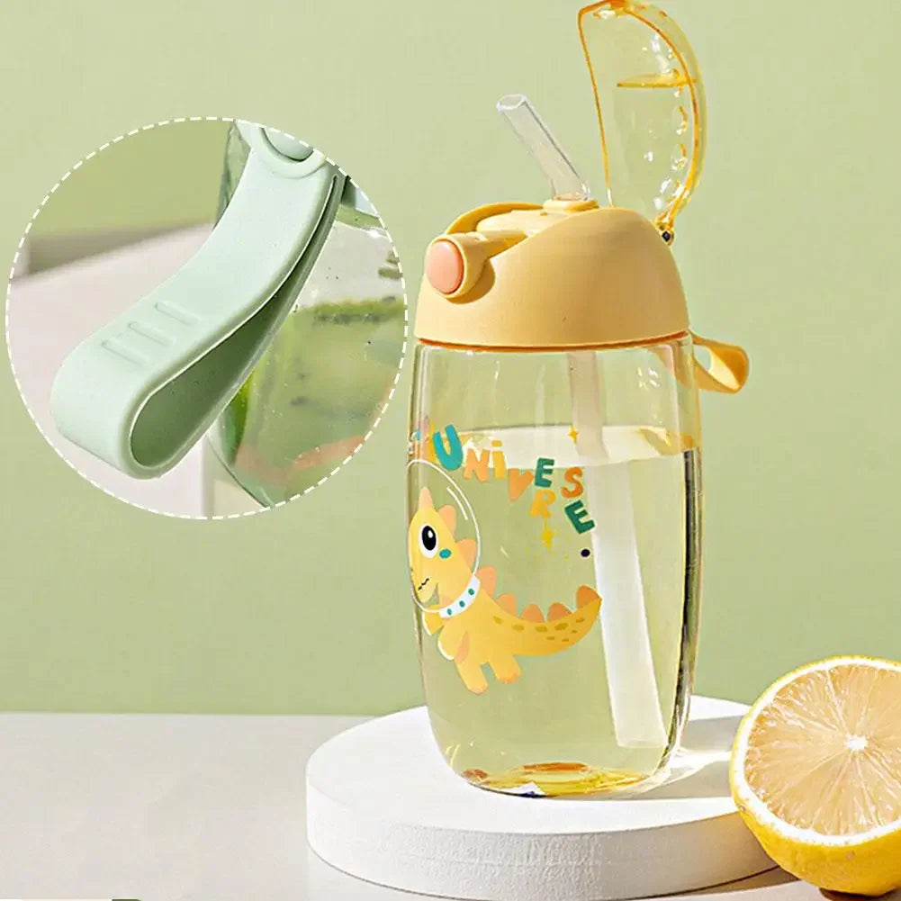Children's Cartoon Dinosaur Water Bottle | Fun & Portable Sippy Cup