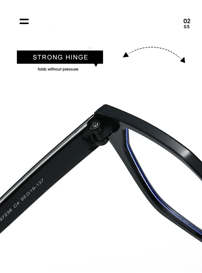 Stylish Myopia Prescription Glasses | Blue Light & Photochromic Lenses