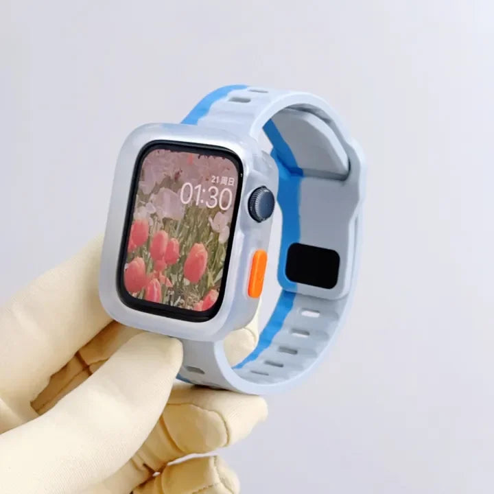 Candy Silicone Case & Strap for All Apple Watch Sizes