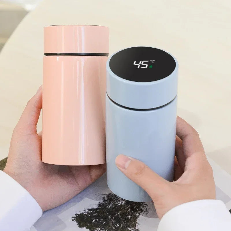 Smart Mini Pocket Thermos Cup | Temperature Display Water Bottle