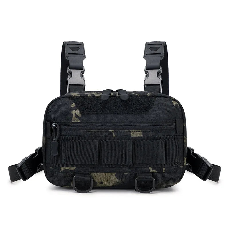 Men's Tactical Fishing Vest Backpack | Waterproof Molle Fanny Pack