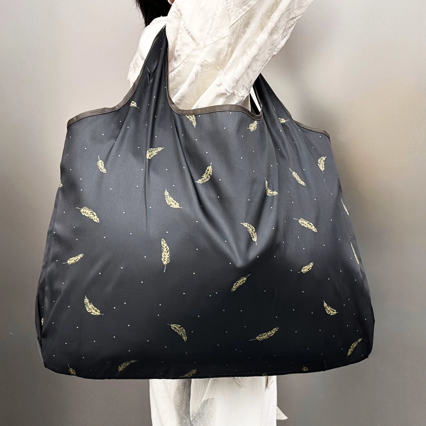 Bolso de Hombro de Gran Capacidad | Bandolera Ligera y Plegable