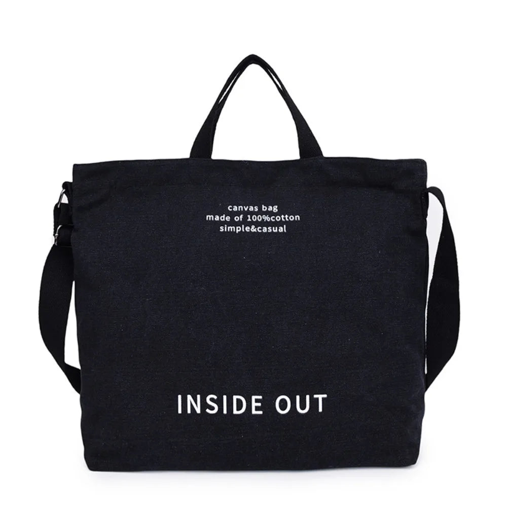 Large Canvas Shoulder Tote Bag | Stylish & Functional Handbag