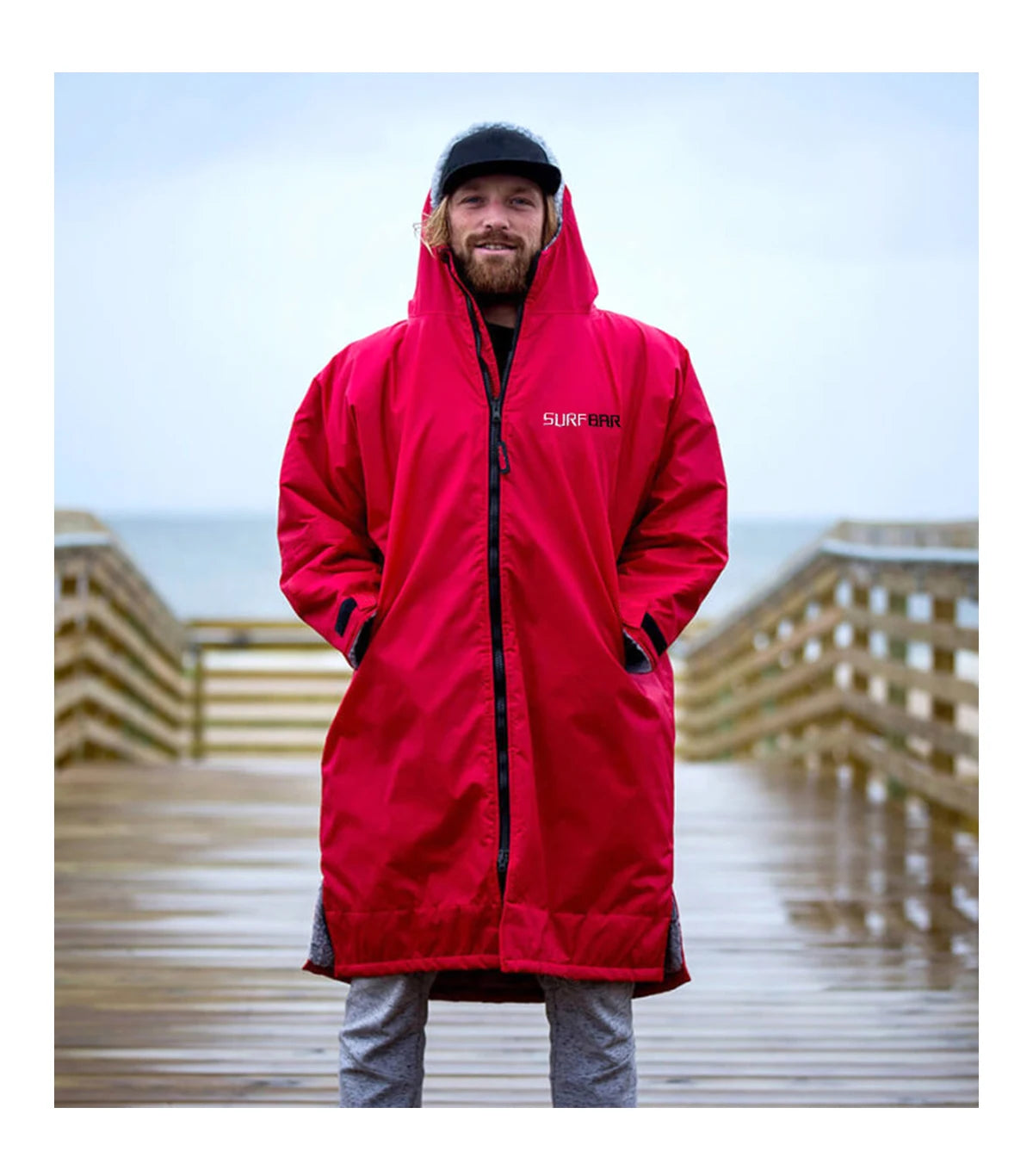 Quick Drying Surf Changing Robe | Weatherproof Jacket & Cloak