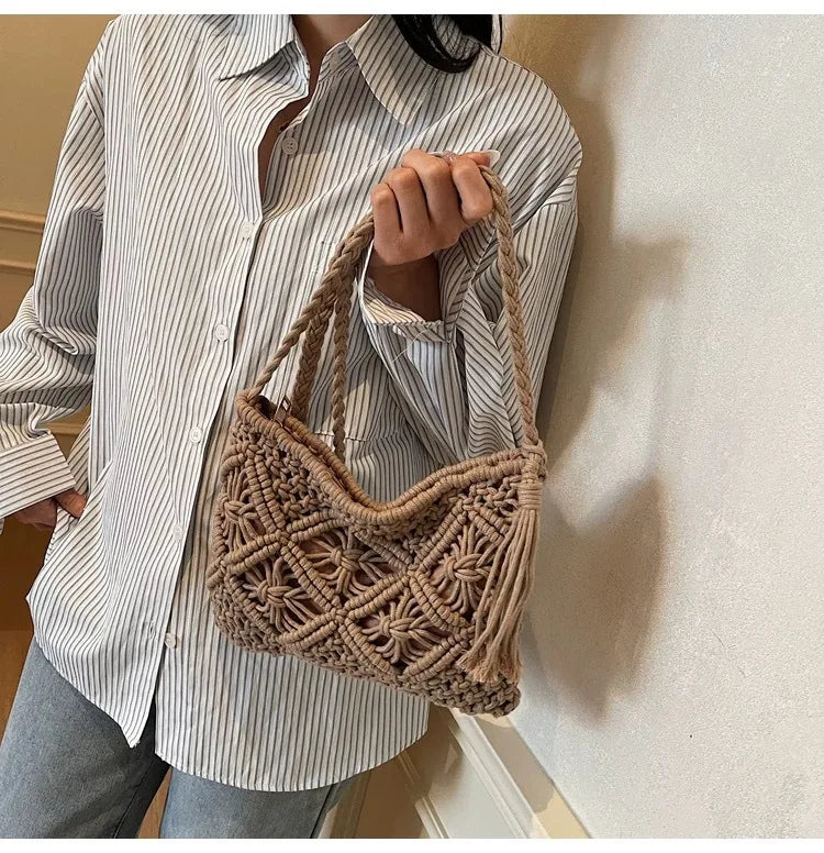Eco-Friendly Bohemian Beach Backpack | Versatile Travel Bag