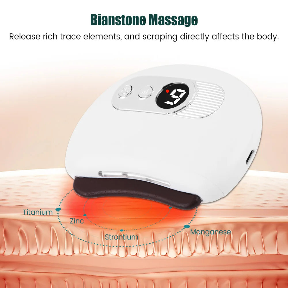 Electric Gua Sha Massager | Relaxing Facial & Body Therapy Tool