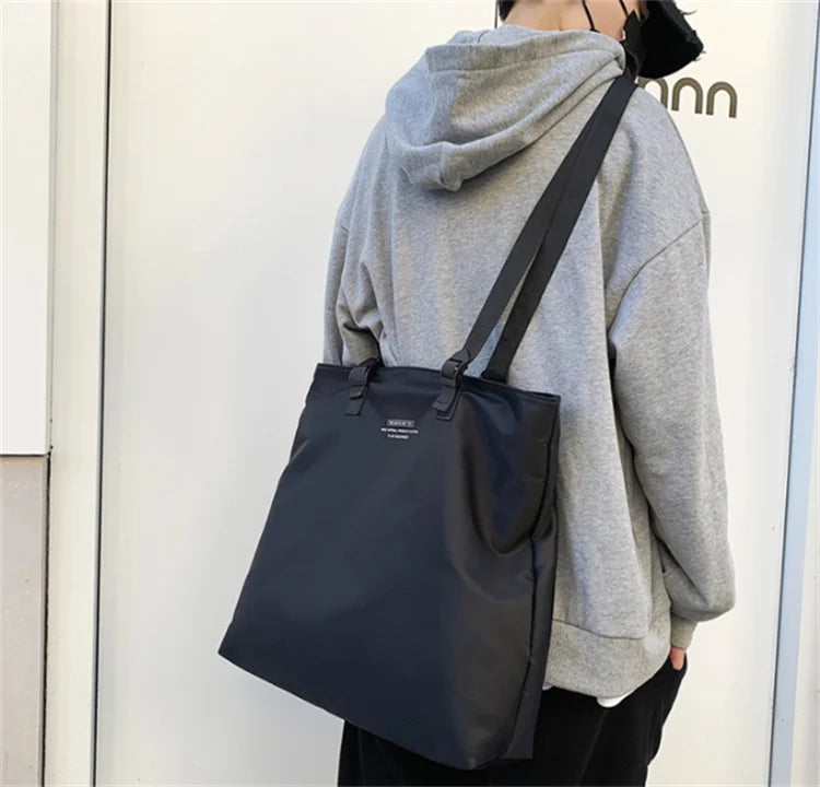 Unisex Large Capacity Waterproof Shoulder Bag | Multi-Function Tote