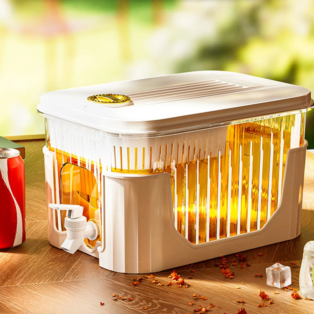 5L Cold Water Kettle with Faucet | Portable Juice Dispenser