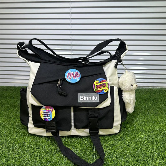Youth Men's Crossbody Shoulder Bag | Trendy Campus Messenger