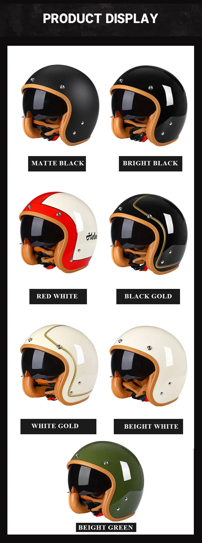 Stylish Lightweight Jet Helmet for Men and Women | Safe Riding Gear