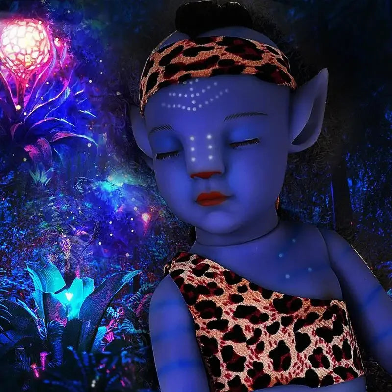 12 Inch Luminous Reborn Baby Doll | Soft Vinyl Kids Toy Gift
