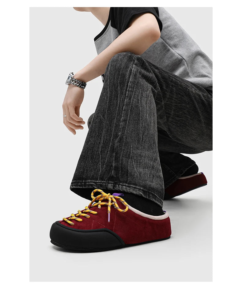 Men's Suede Sandals | Retro Stylish Slingback Walking Shoes