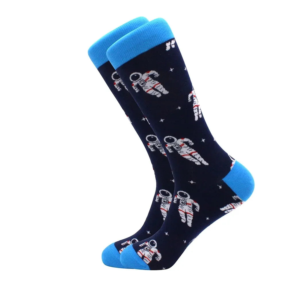Funny Mid-Top Unisex Socks | Unique Hip Hop Shark Design