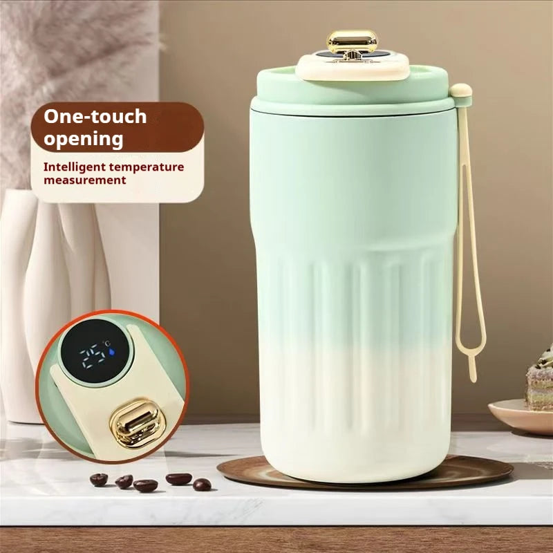 450ML Insulated Stainless Steel Water Bottle | Keeps Drinks Hot & Cold