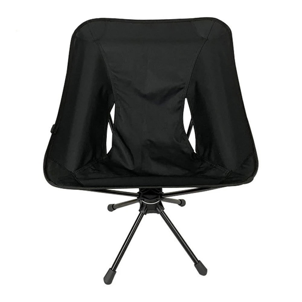 Lightweight Outdoor Folding Swivel Chairs for Camping & Fishing