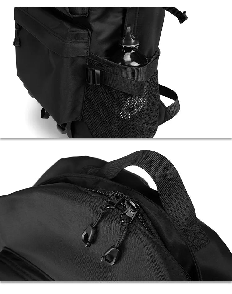 Functional Large Capacity Men's Backpack for Travel and School