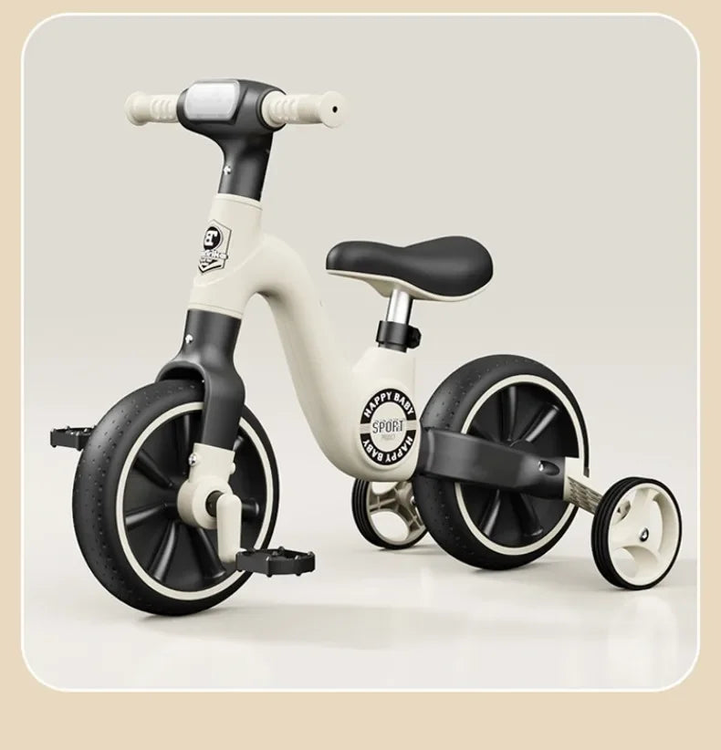 2-in-1 Children's Balance Bike with Music & Lighting | Fun Baby Walker