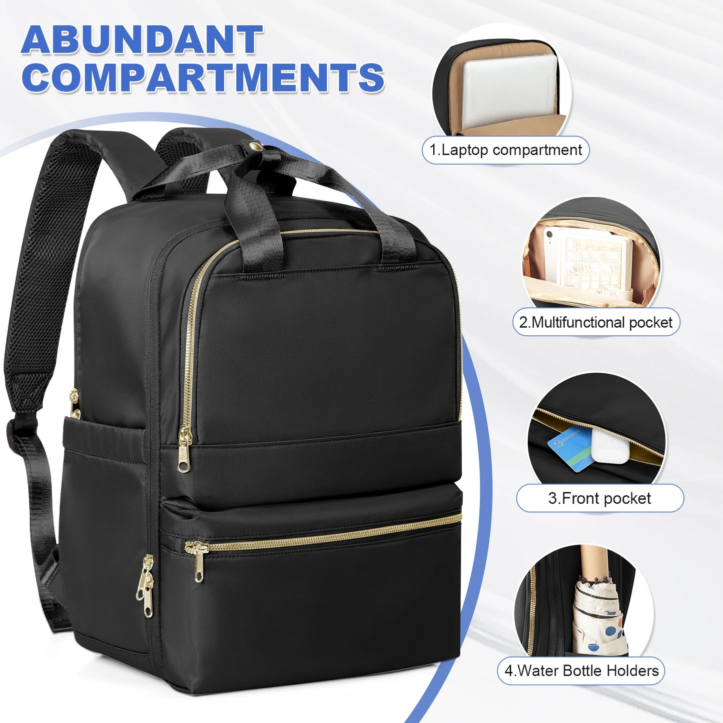 Fashionable Travel Backpack | Stylish Women's Schoolbag