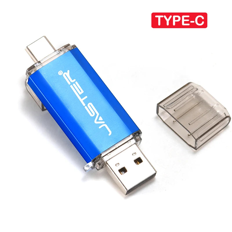 High-Speed OTG USB Flash Drive for Type-C Devices | 128GB to 4GB