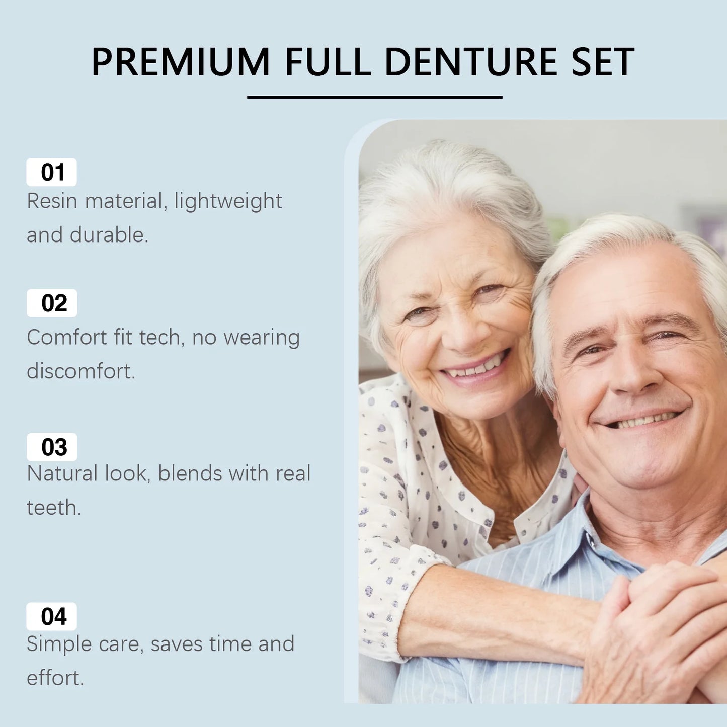 Senior-Focused Denture Care Kit | Comfort Fit & Easy Maintenance