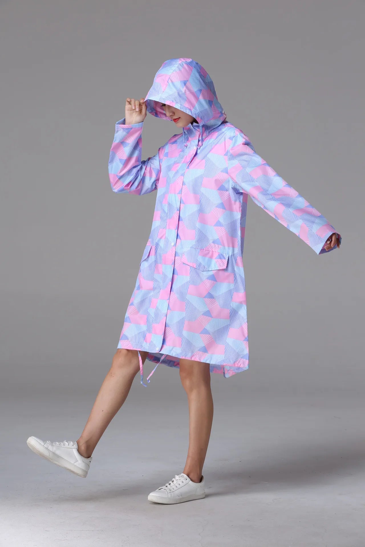 Waterproof Fashionable Raincoat for Adults | Stylish & Portable