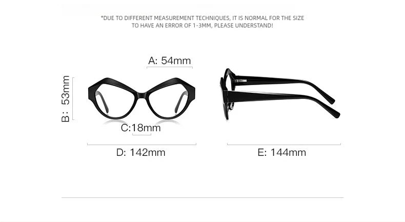 Stylish Myopia Glasses for Women | Cat Eye Reading Eyewear