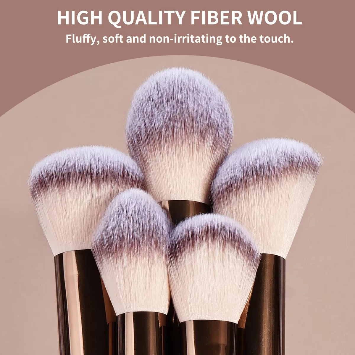 13PCS Essential Makeup Brush Set for Flawless Beauty Application