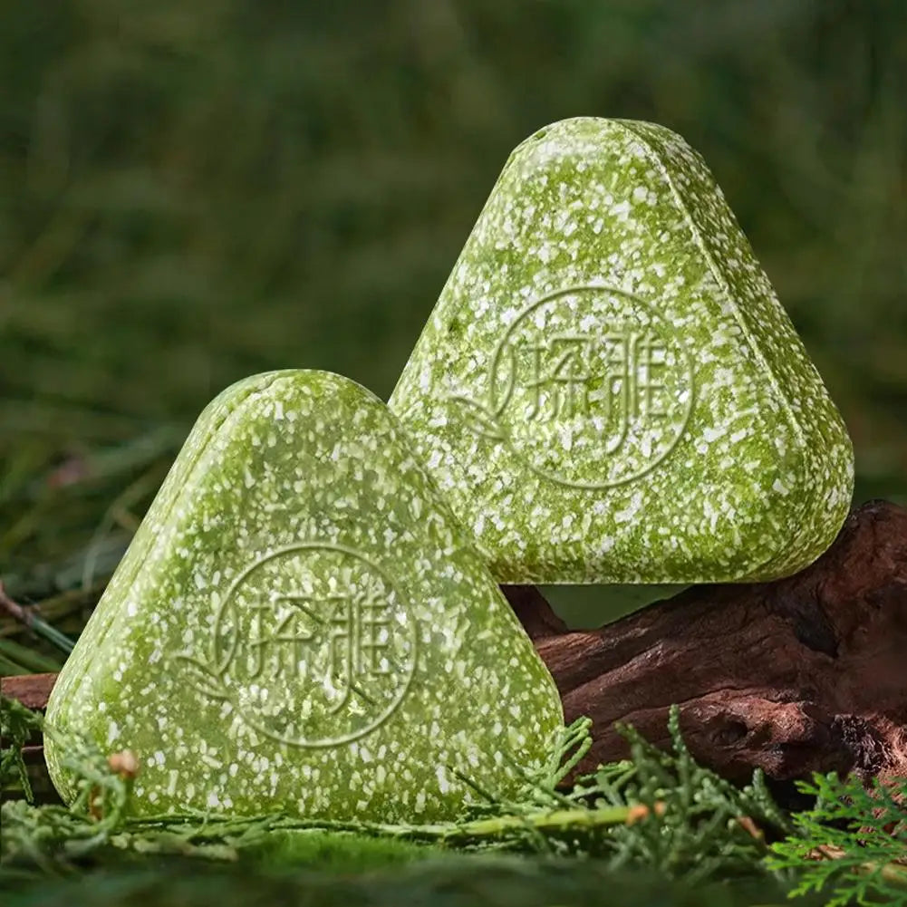 Natural Solid Shampoo Bar for Hair Growth & Strengthening