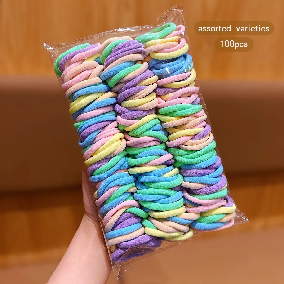 100 High Elasticity Korean Style Hair Accessories | Durable Daily Use