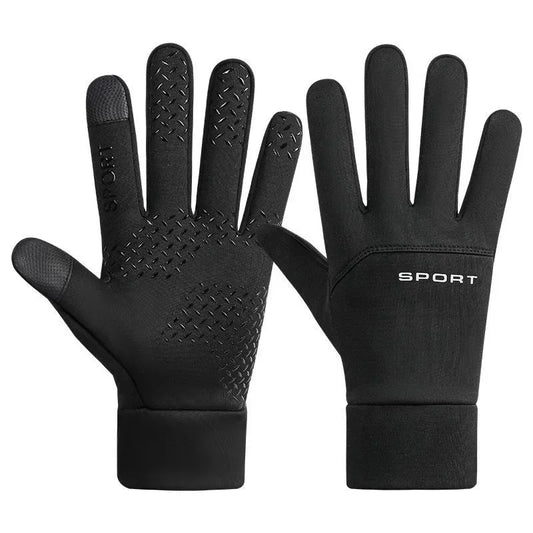 Guantes cálidos de esquí de vellón | Guantes térmicos antideslizantes para invierno