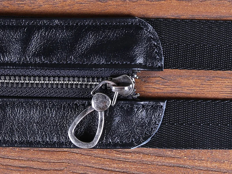 Bandolera de cuero casual para hombre | Mochila elegante para el día a día