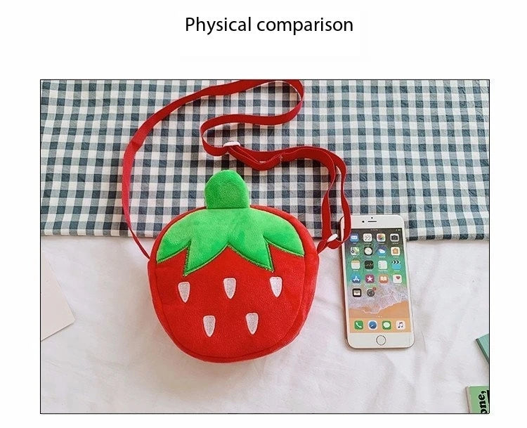 Cute Plush Baby Girls Coin Purse Handbags | Adorable Winter Bags