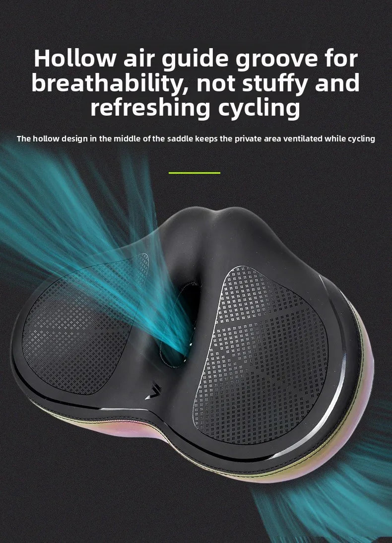 Comfortable Bicycle Saddle for Folding Electric Bikes
