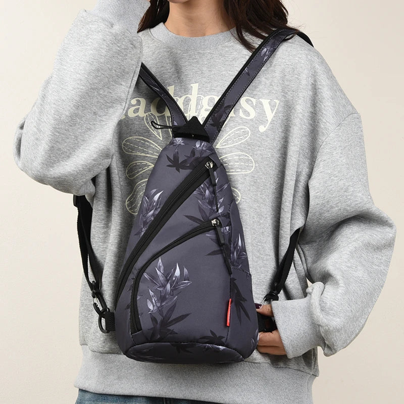 Women's Waterproof Chest Bag | Multifunctional Crossbody Backpack