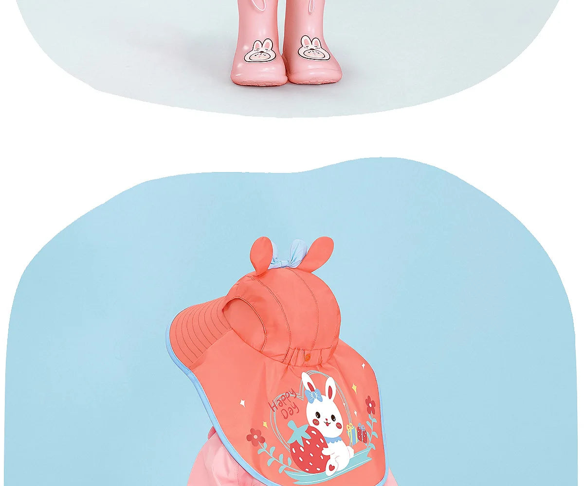 Dual-Use Children's Raincoat | Perfect for Rainy or Sunny Days