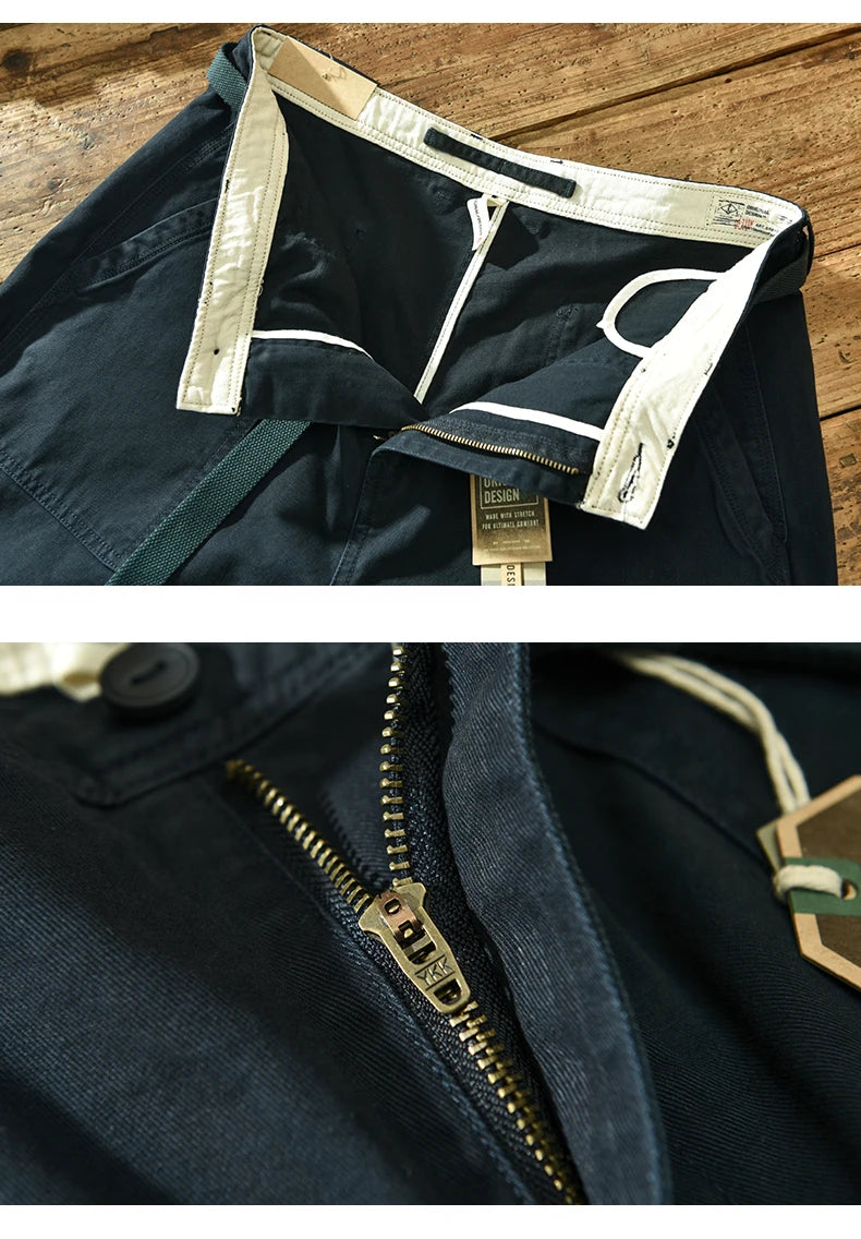 Trendy Workwear Cargo Pants for Men | Vintage Casual Style