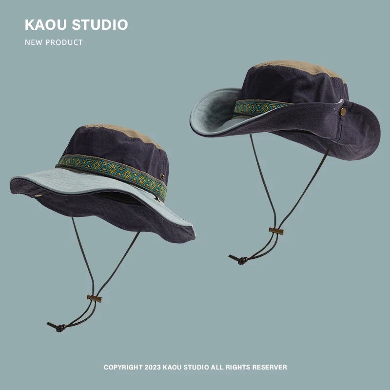 Versatile Parent-Child Sun Bucket Hat | Unisex Outdoor Protection