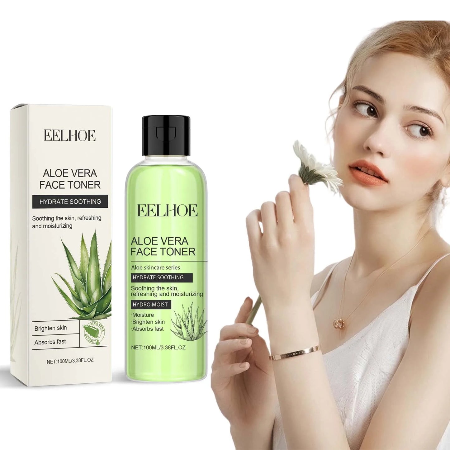 100ml Aloe Vera Toner for Hydration | Refreshing Skin Care