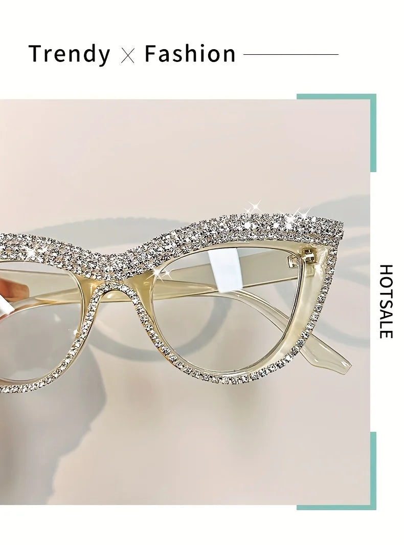 Elegant Cat Eye Reading Glasses | Blue Light Blocking Design
