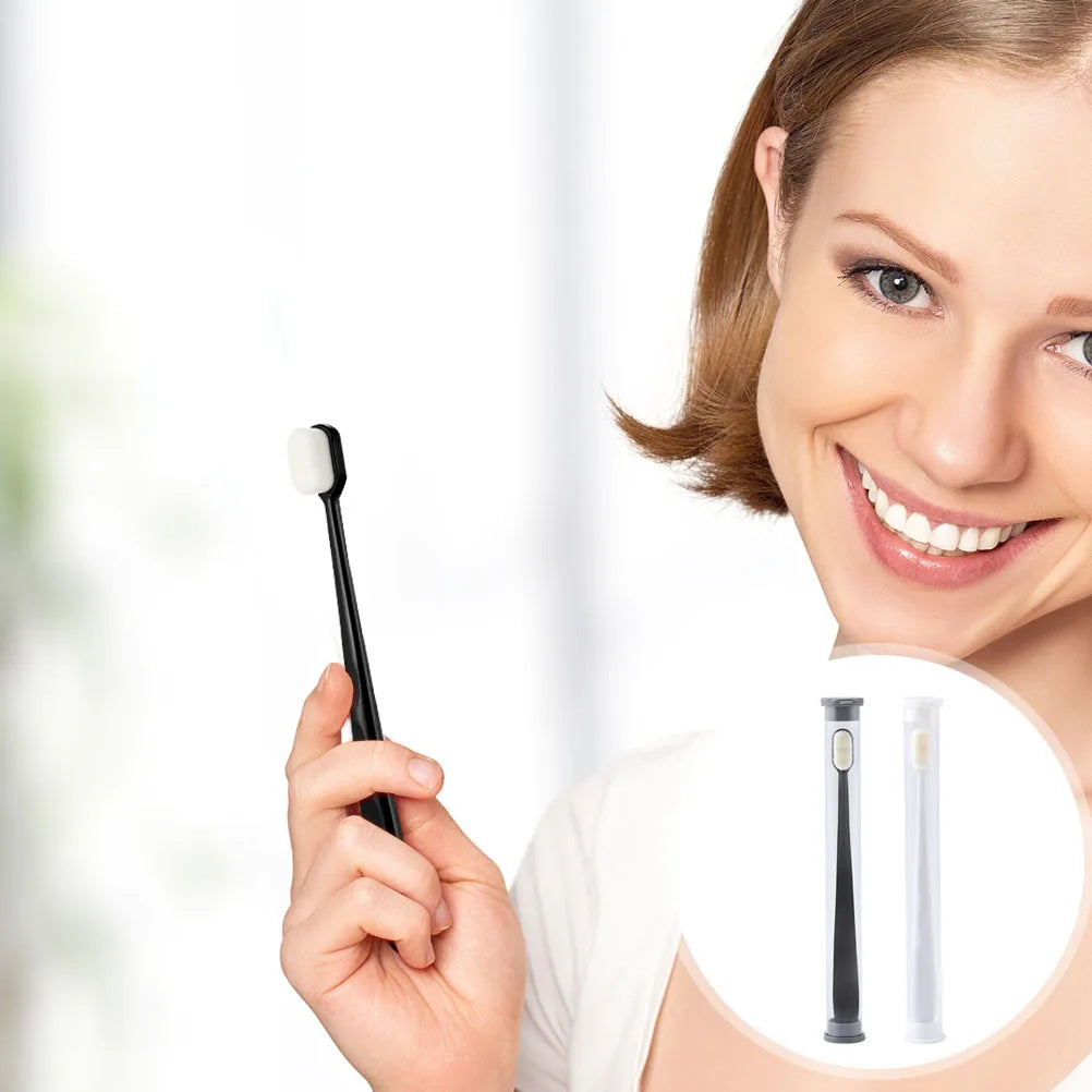 4pcs Ultra Soft Micro-Nano Bristles Toothbrush | Gentle Gum Care