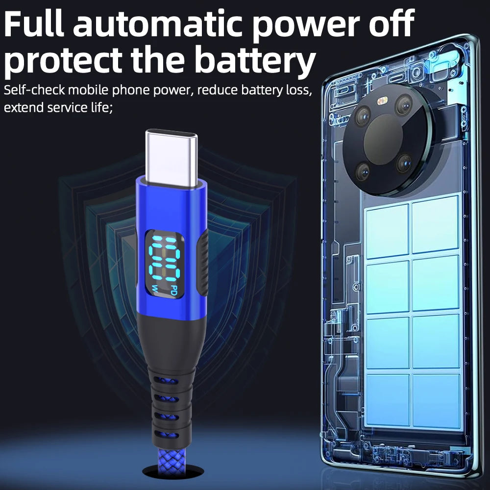 Ultra Fast Charging USB C to Type C Cable | 100W High Speed