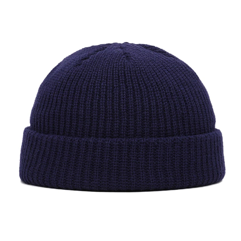 Unisex Winter Knitted Beanie Hat | Trendy Casual Cotton Bonnet