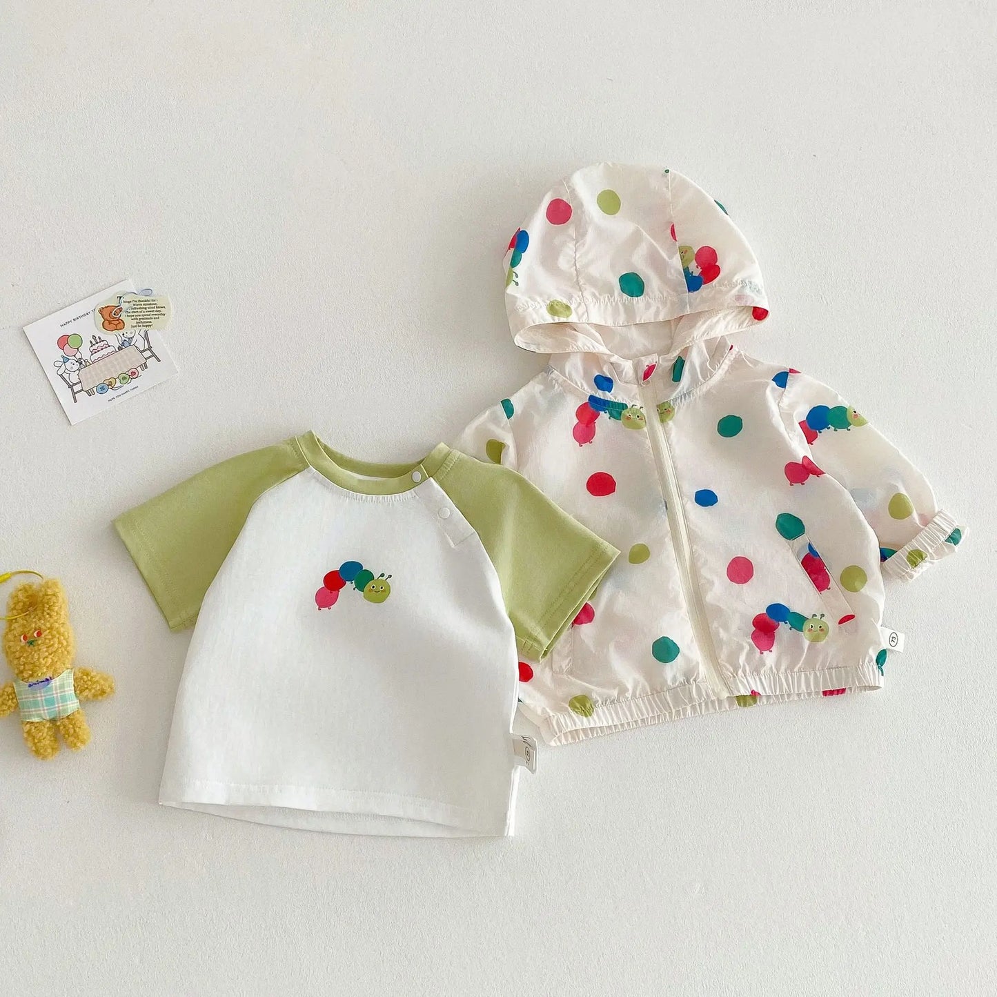 Girls Hooded Cartoon Jacket | Stylish Summer Outfit for Kids