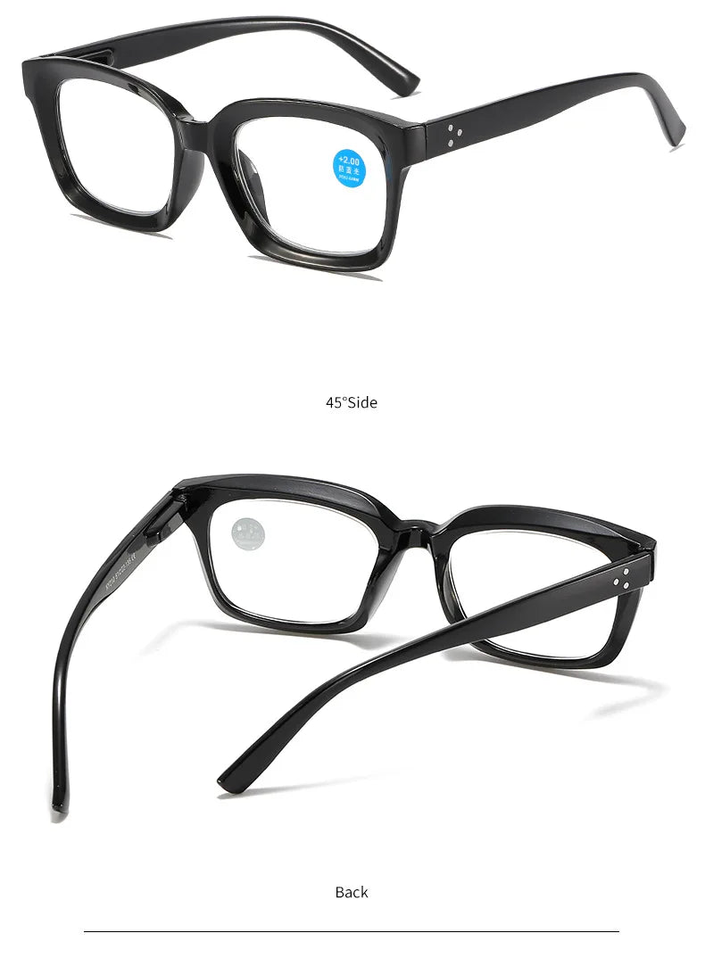 New Reading Glasses Men women Anti Blue Light Presbyopia Eyeglasses Antifatigue Computer Eyewear with +1.5 +2.0 +2.5 +3.0 +3.5